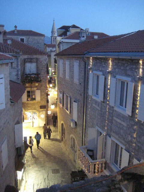 twilight from the walls twilight old town street