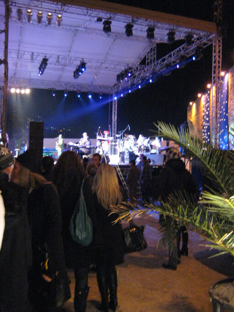 From the city gate stage from stage left