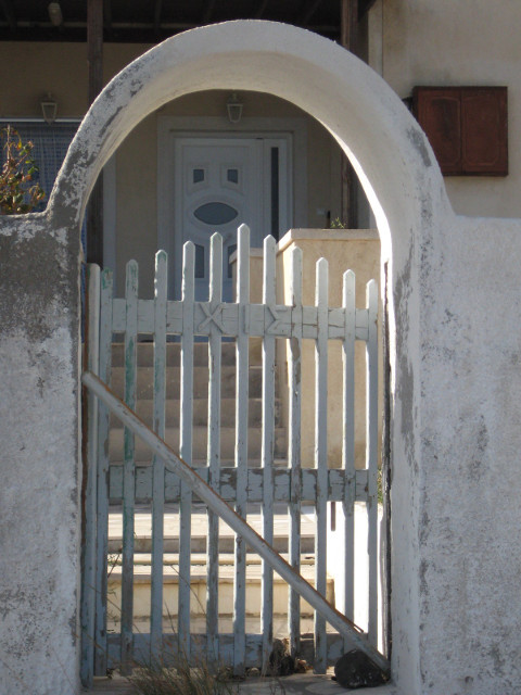 Somebody's gate arched front gateway