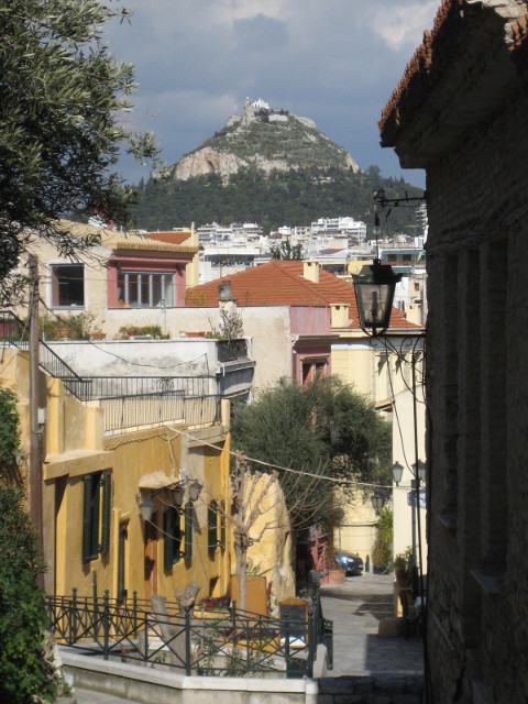 Athens' Other Hill i forget it's name - looking from above Plaka