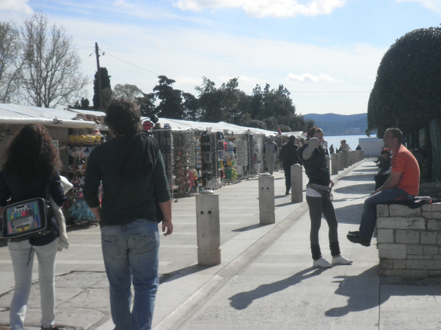 Shakedown Street gauntlet of tents selling tourist stuff